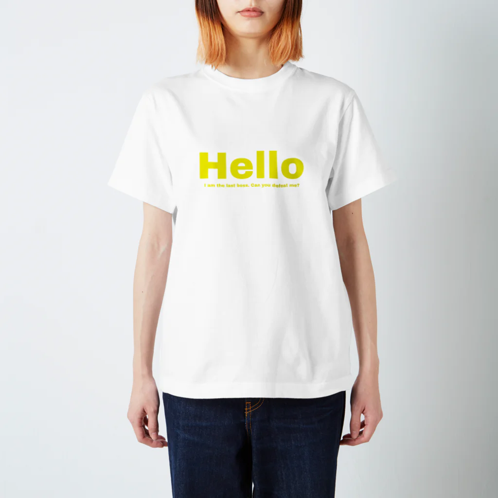 お湯のラスボスTシャツ スタンダードTシャツ