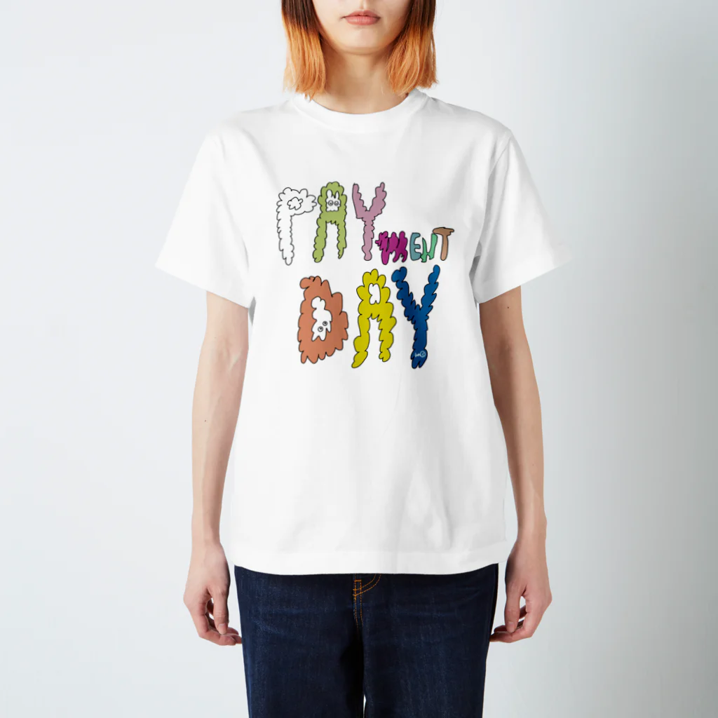 un_corporationのPayment Day-USAKO Regular Fit T-Shirt