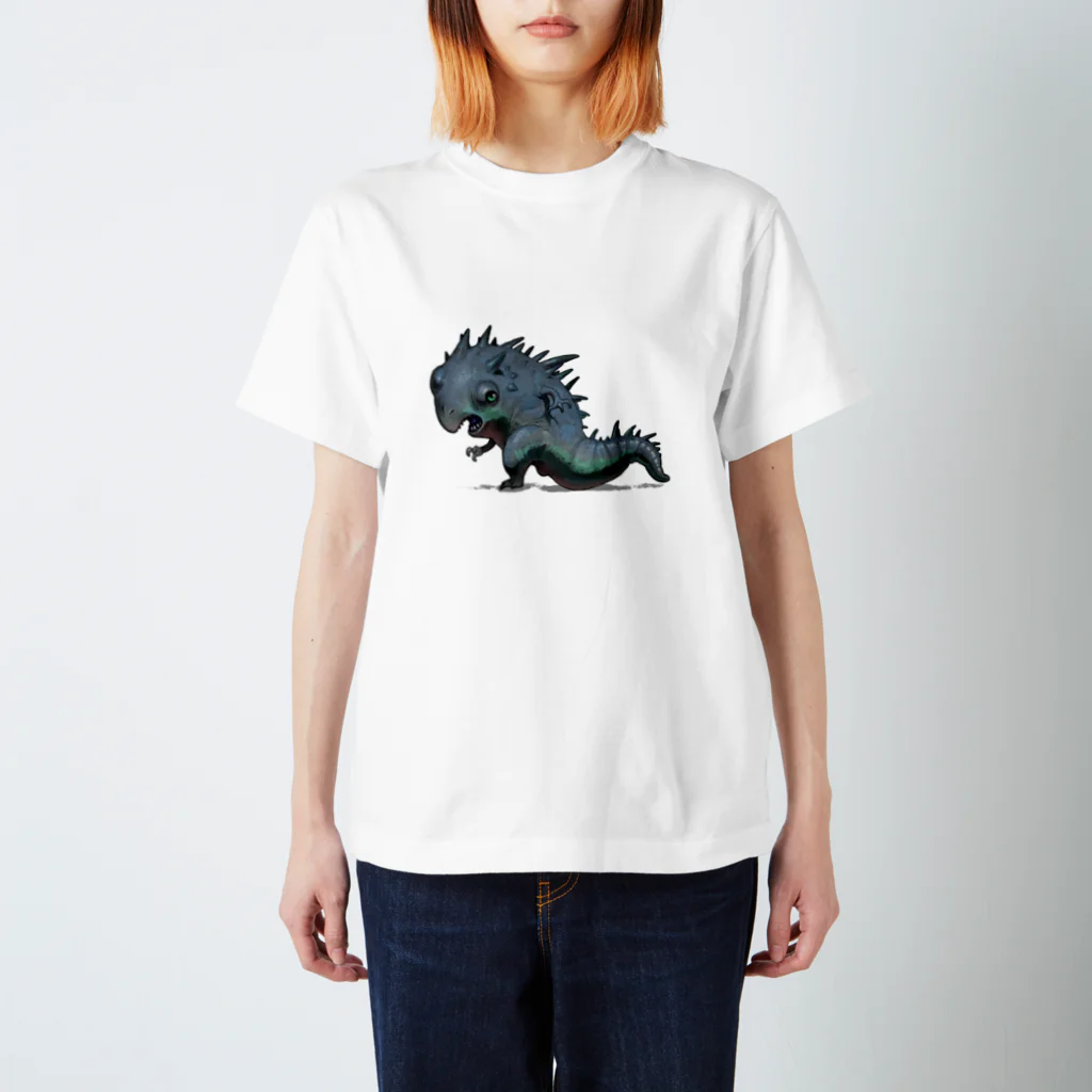 nao70sharkの怪獣 スタンダードTシャツ