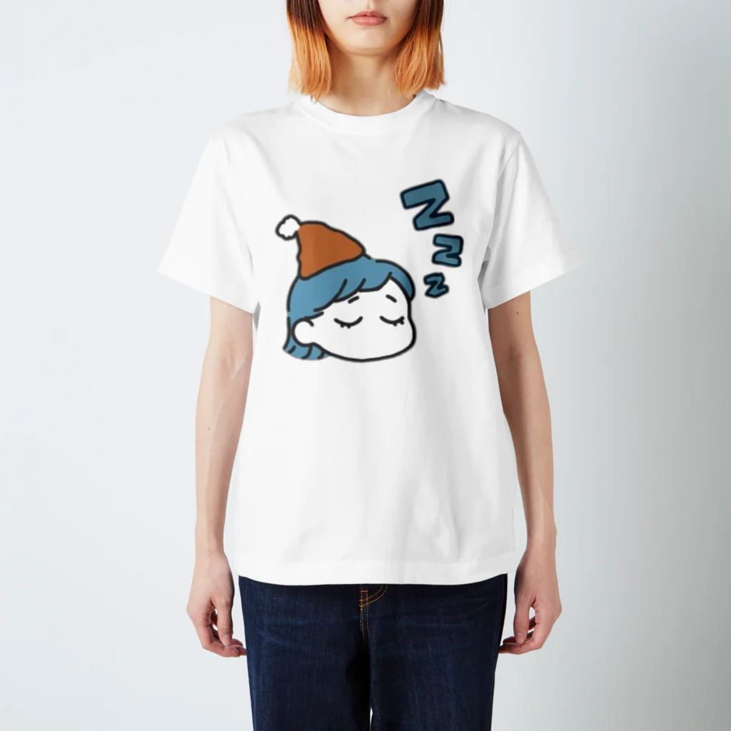 カコ鉄の日常。のカコ鉄の睡眠ちゃん Regular Fit T-Shirt