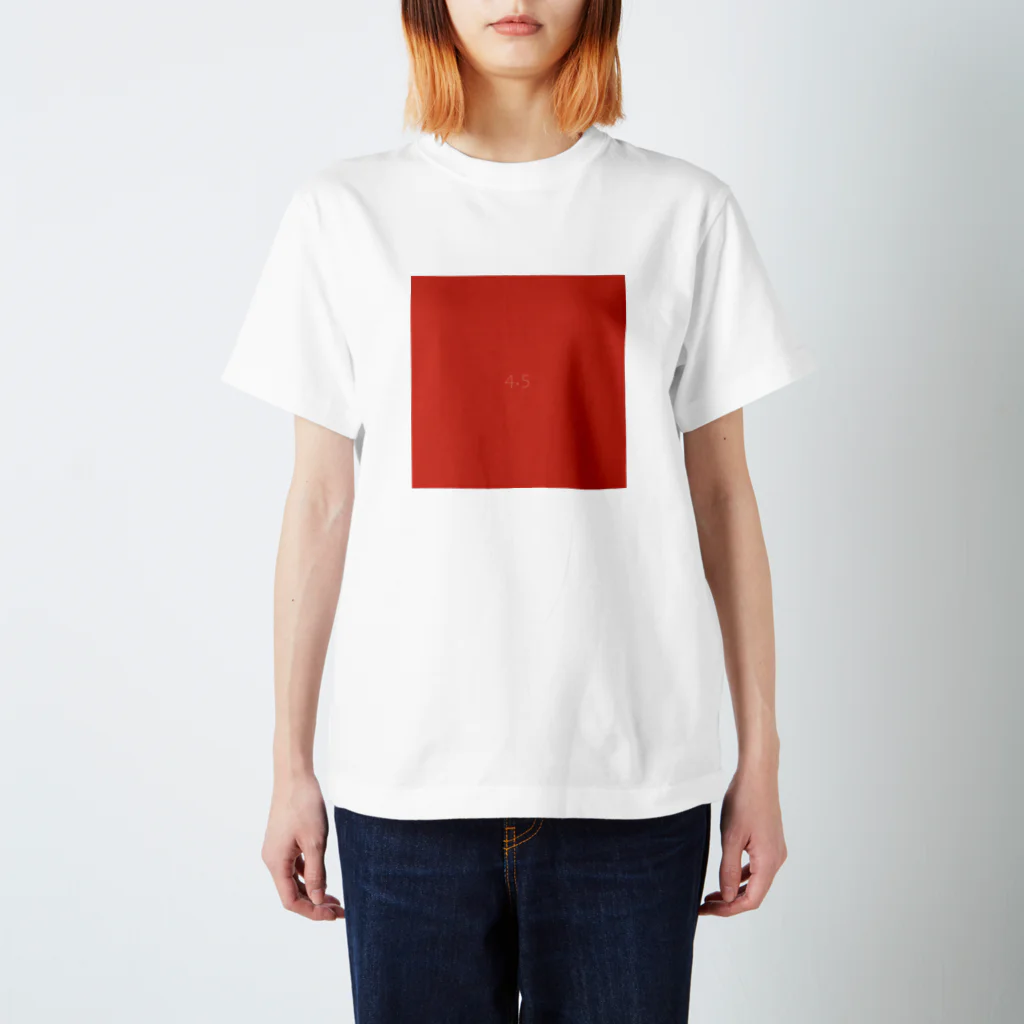 「Birth Day Colors」バースデーカラーの専門店の4月5日の誕生色「オレンジ・ドットコム」 Regular Fit T-Shirt