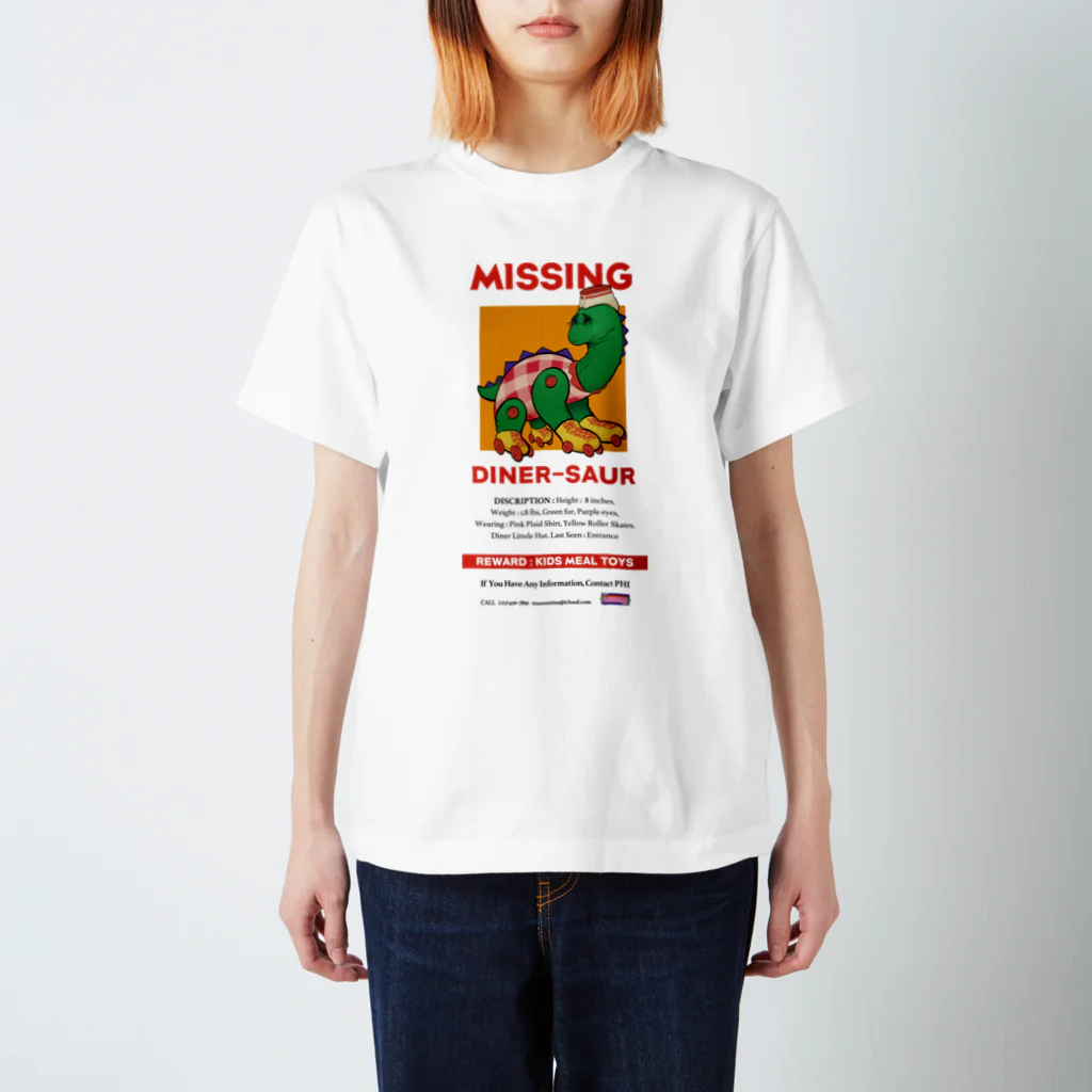 PHIの<MISSING> DINER-SAUR スタンダードTシャツ