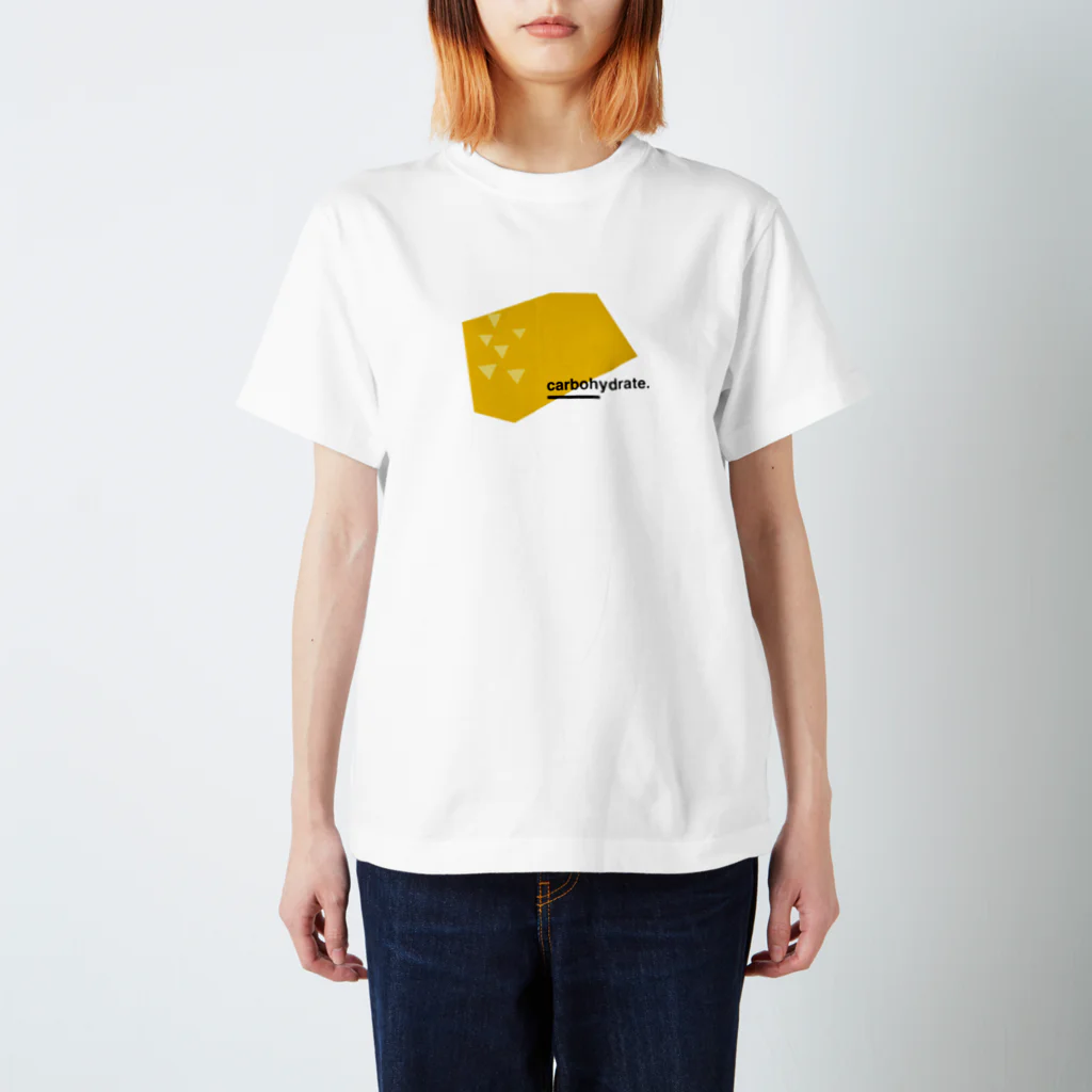 旅するTシャツ。のポテトの栄養素 スタンダードTシャツ