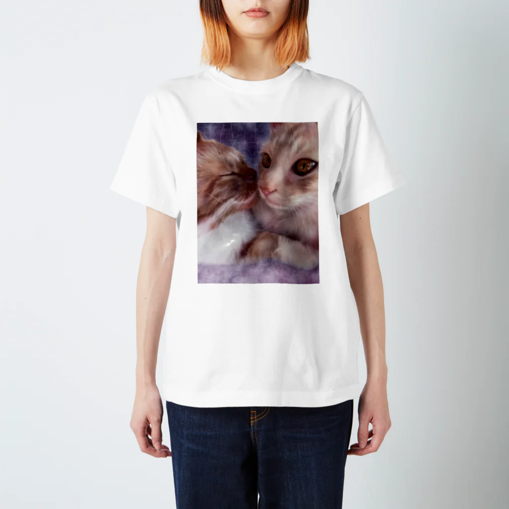 MUYU /  Animal ArtistのMemories with my pet ７ スタンダードTシャツ