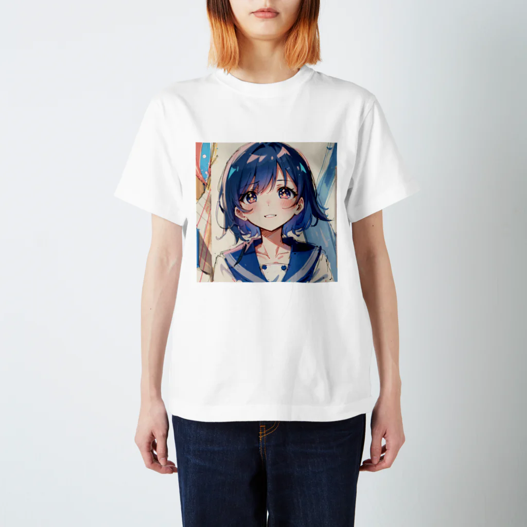 kawaii_illust_shopのにひっ スタンダードTシャツ