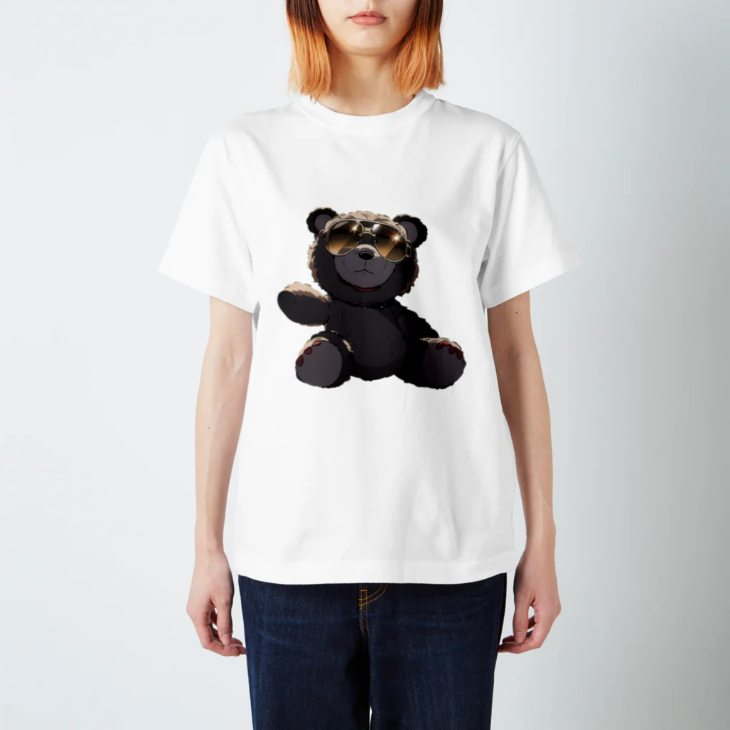 ANIMAL_ANIMALのダンディなクマ Regular Fit T-Shirt