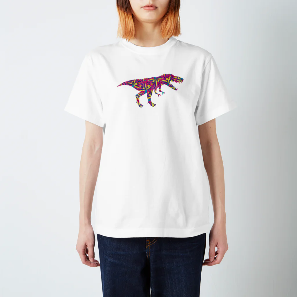 tsuchのティラノサウルス スタンダードTシャツ