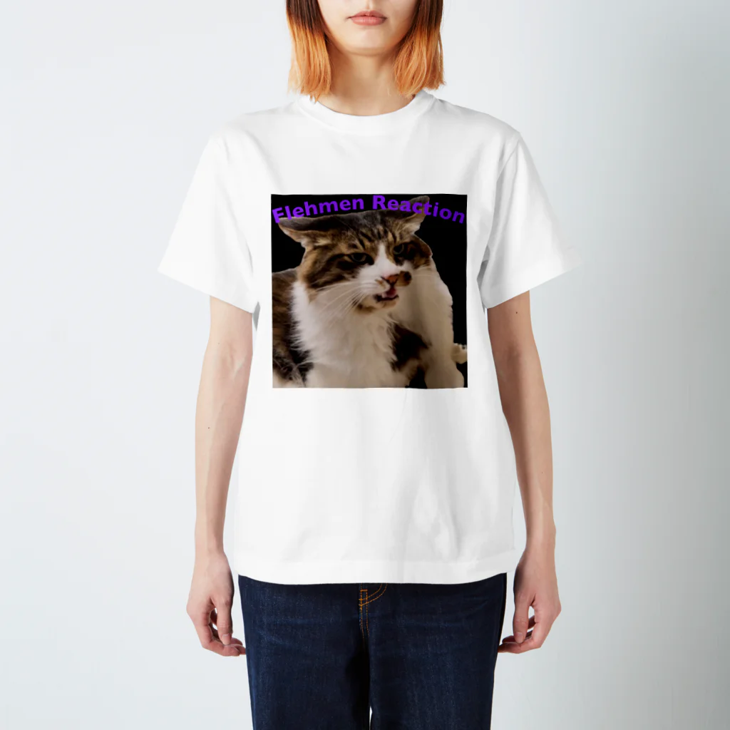 じゅうほむ屋のフレーメン反応猫 Regular Fit T-Shirt