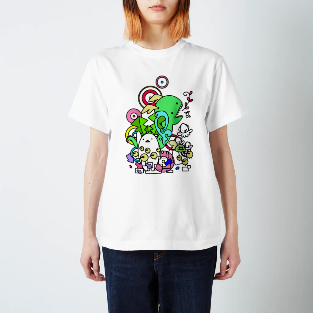 筍おじさんの花燃ゆる Regular Fit T-Shirt