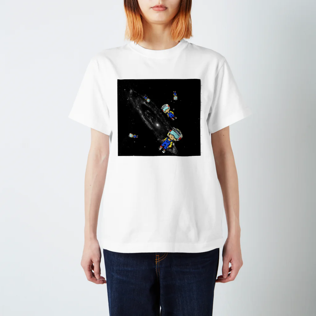 サーキットのオカミちゃんねるのいつかサーキットに立つ太郎　宇宙へ Regular Fit T-Shirt