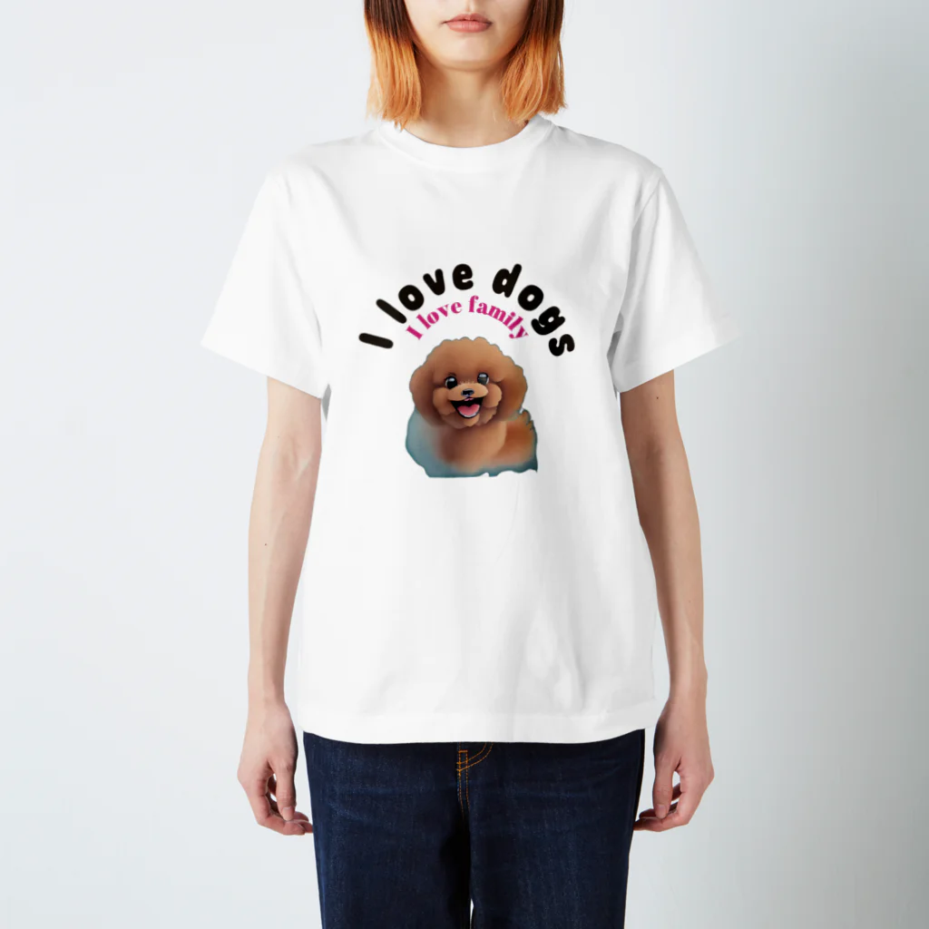 KAZAHANAのToypoodles スタンダードTシャツ