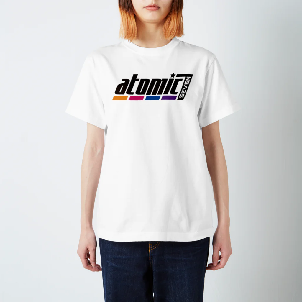 atomic7のatomic7　Ｔシャツ（白） Regular Fit T-Shirt