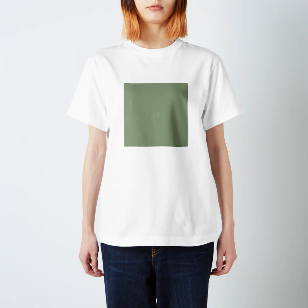 「Birth Day Colors」バースデーカラーの専門店の3月4日の誕生色「レセダ」 Regular Fit T-Shirt