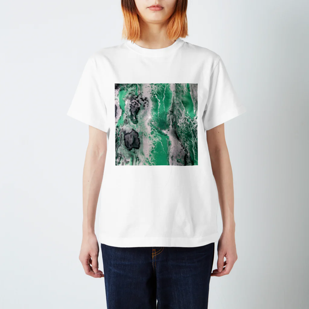 キモグラフィック屋さん － Unconscious Art －の瑪瑙の森 Regular Fit T-Shirt