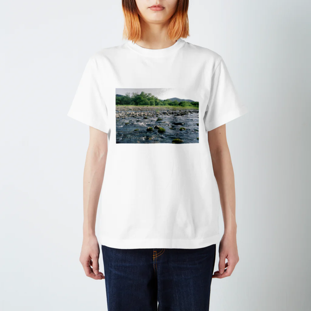 水辺のishikoro 티셔츠