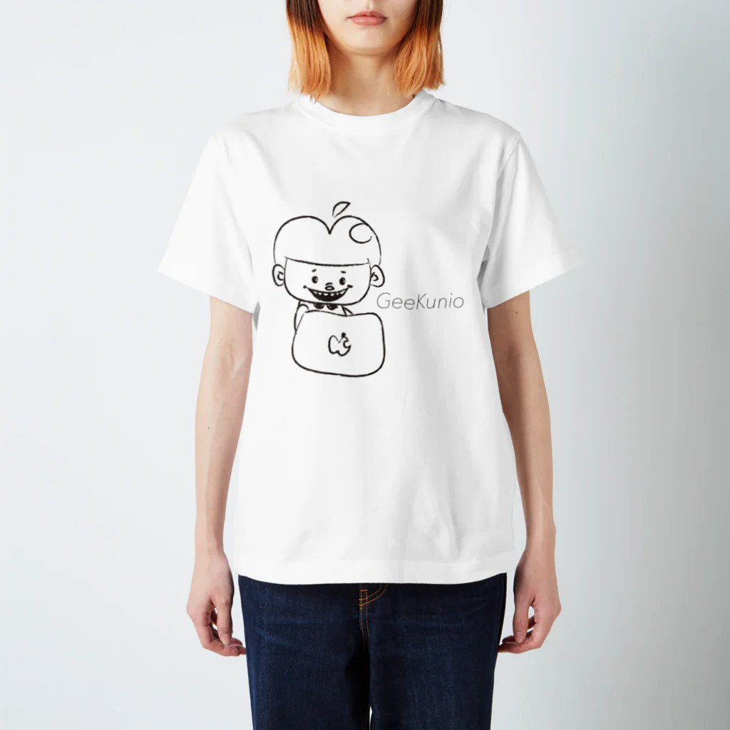 ZAKUNI ShopのZAKUNI T (GeeKunio) Regular Fit T-Shirt