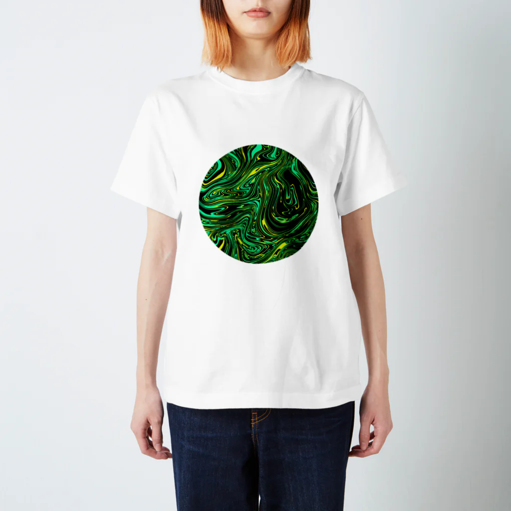 METEORの孔雀の夢 Regular Fit T-Shirt