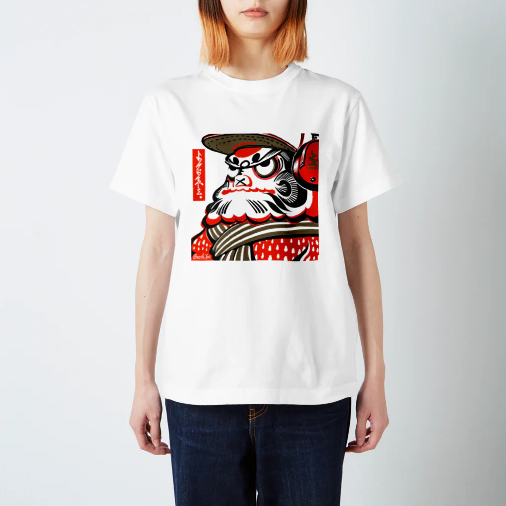 STROLL-YETIのイエティ達磨 スタンダードTシャツ