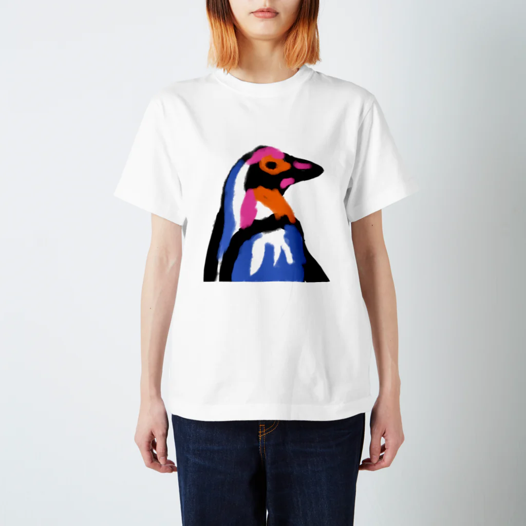 【KOTCH】 Tシャツショップのペンギンの色 Regular Fit T-Shirt