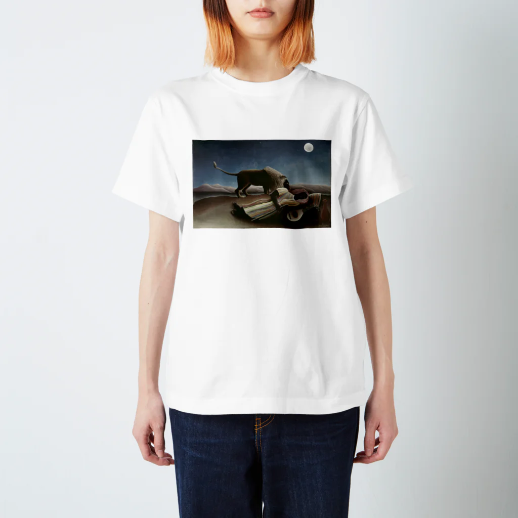 アフロのルソー「眠るジプシー女」 Regular Fit T-Shirt