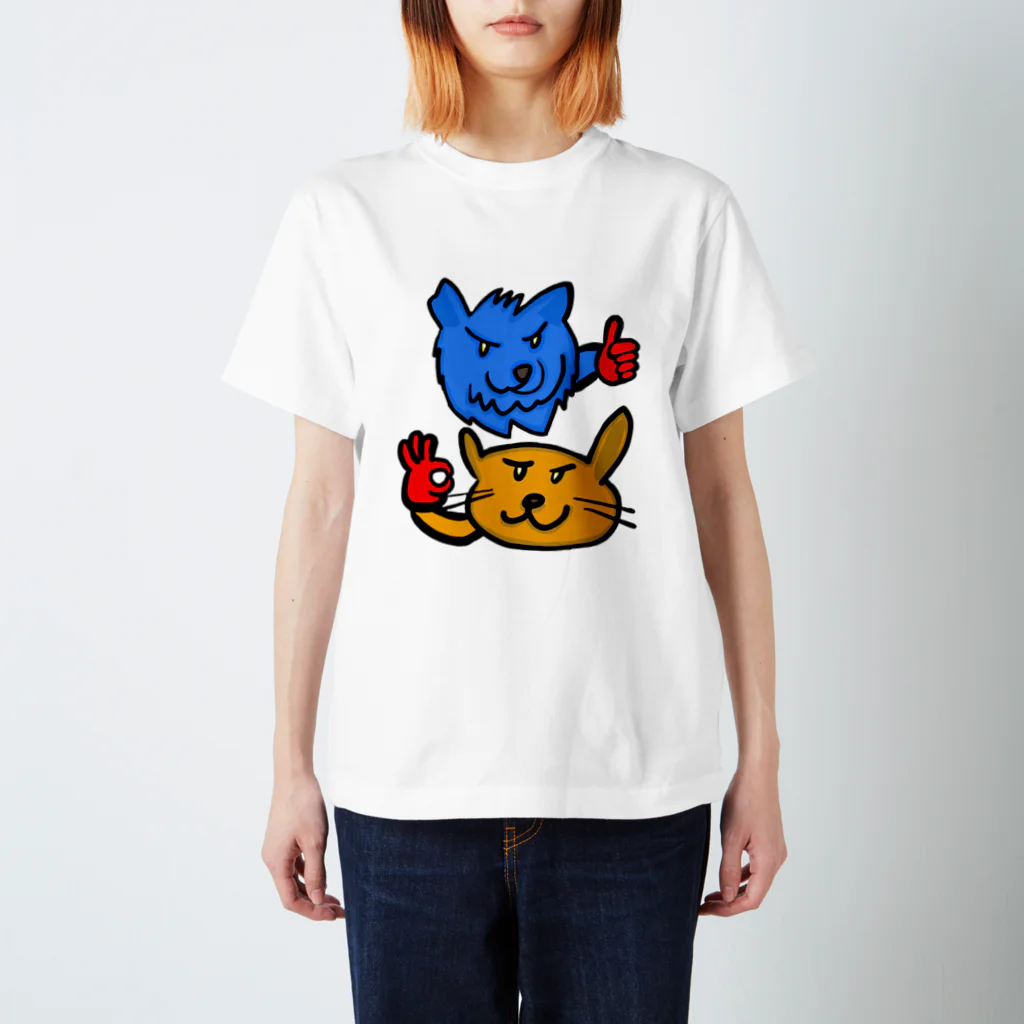 ぴぐすたのぐっとおっけー スタンダードTシャツ