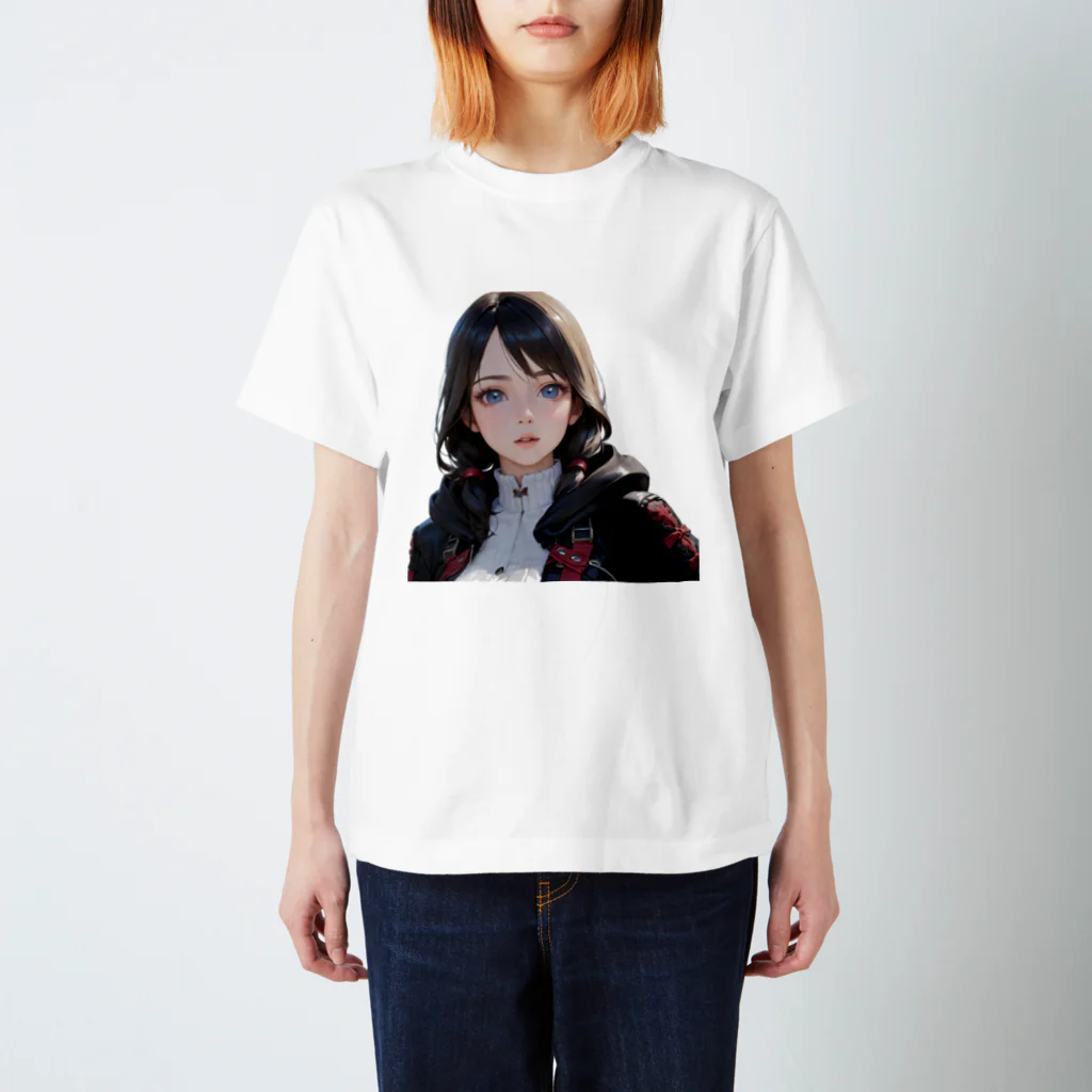 yotti0324のhood girl スタンダードTシャツ