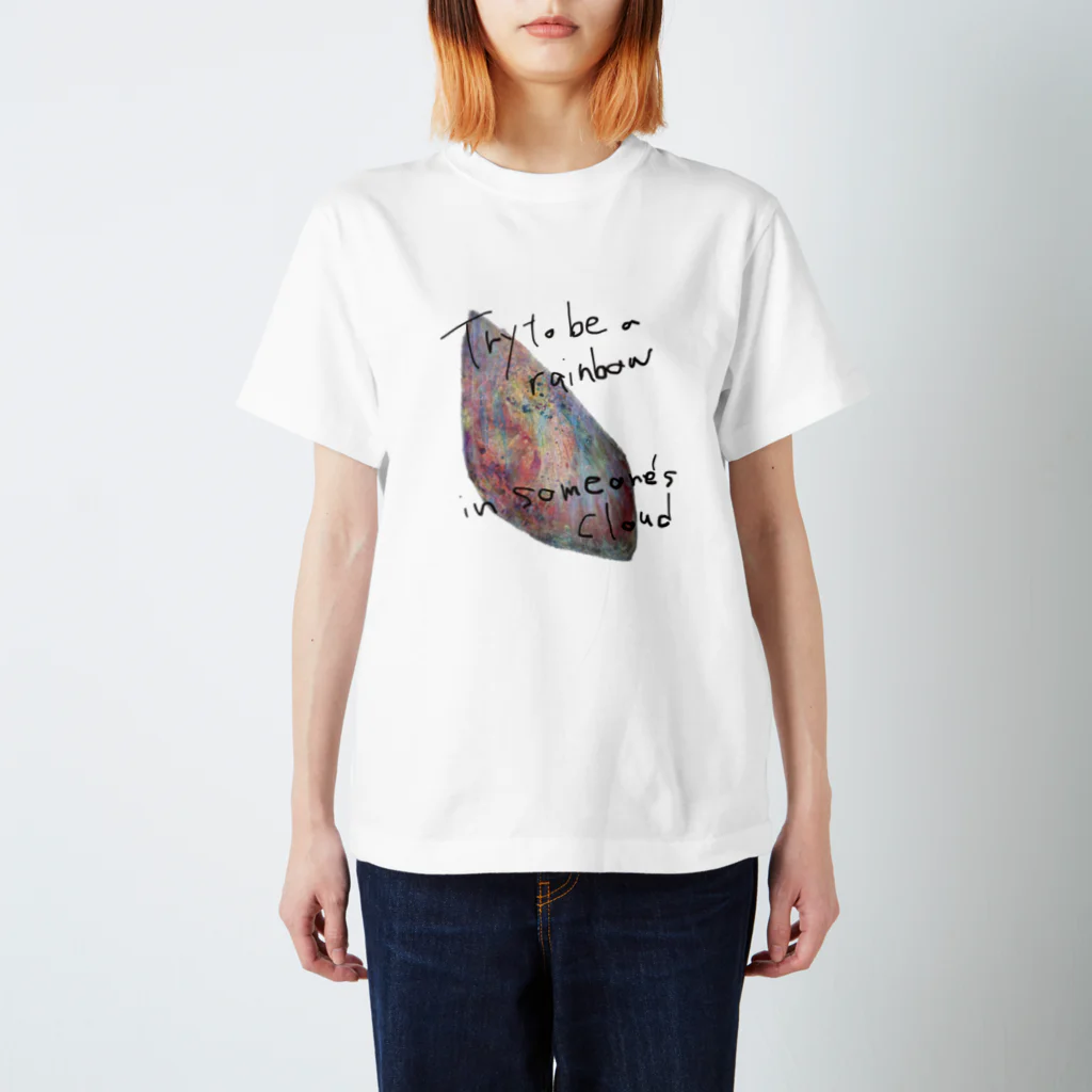 アトリエMANNAKAのTry to be a rainbow in someone’s cloud. スタンダードTシャツ