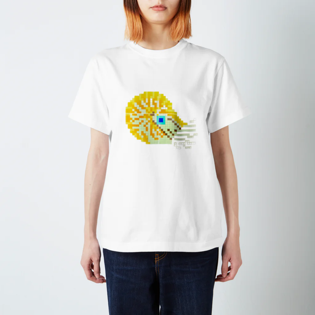 スナックカブトムシのドットオウムガイちゃん スタンダードTシャツ