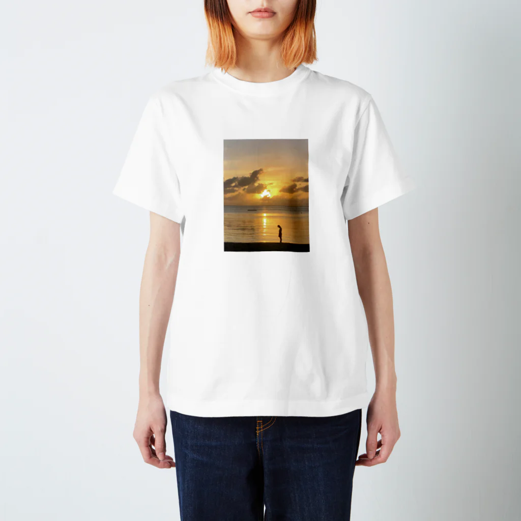 yocco productsの#Sunset Regular Fit T-Shirt