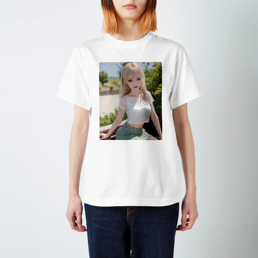 ハルノカゼの少女 スタンダードTシャツ