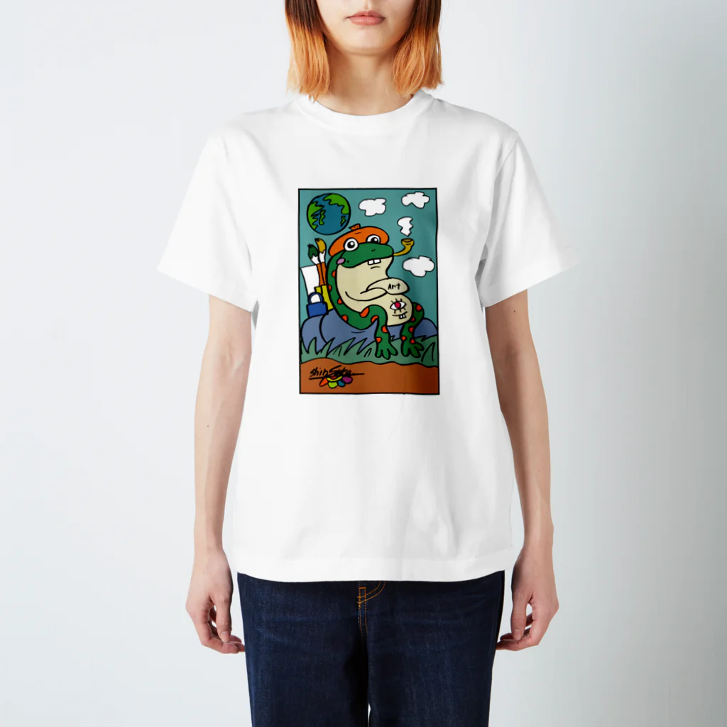 ART IS WELLの井の中の蛙  スタンダードTシャツ