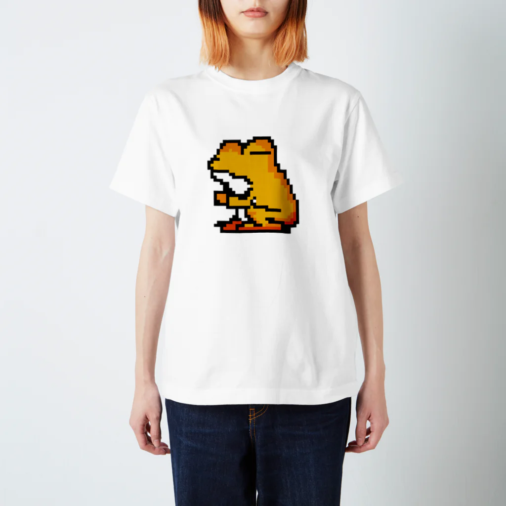keishakeのカエルのぺしゃんこ（中） Regular Fit T-Shirt