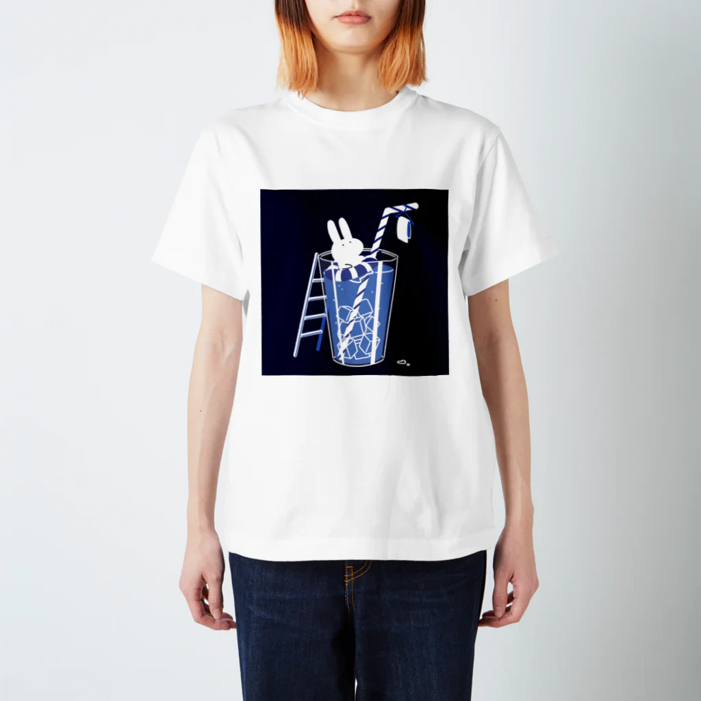 soratoのコップの海のうさぎ Regular Fit T-Shirt