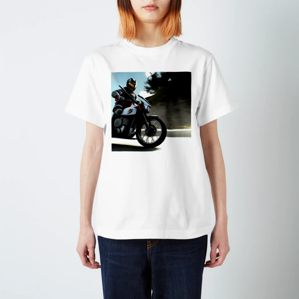 BLUE SHOPのHERO BIKE スタンダードTシャツ