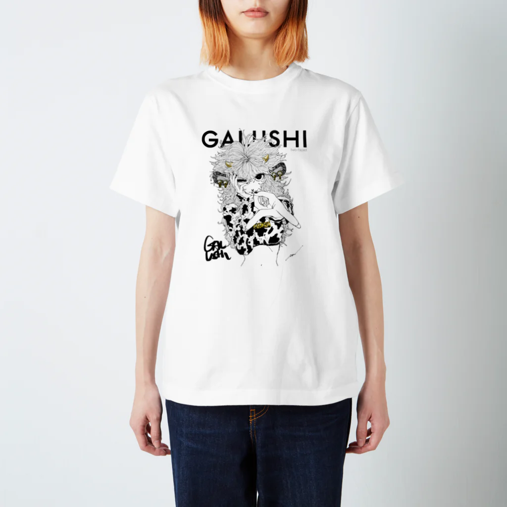 BU2の「GALUSHI」ART T-shirt スタンダードTシャツ