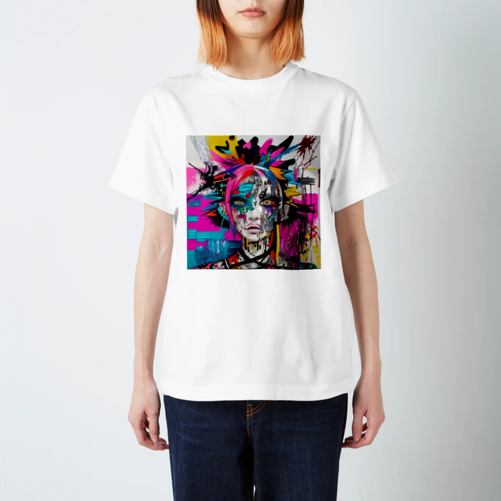 Anarchy LのAnarchy Canvas ＃１ スタンダードTシャツ