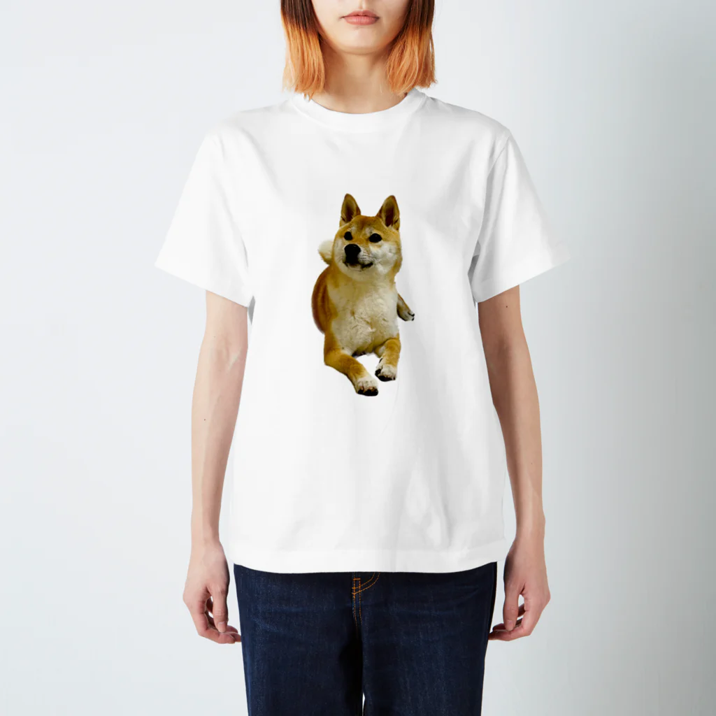 柴犬おかゆのグッズ販売店の柴犬おかゆ Regular Fit T-Shirt