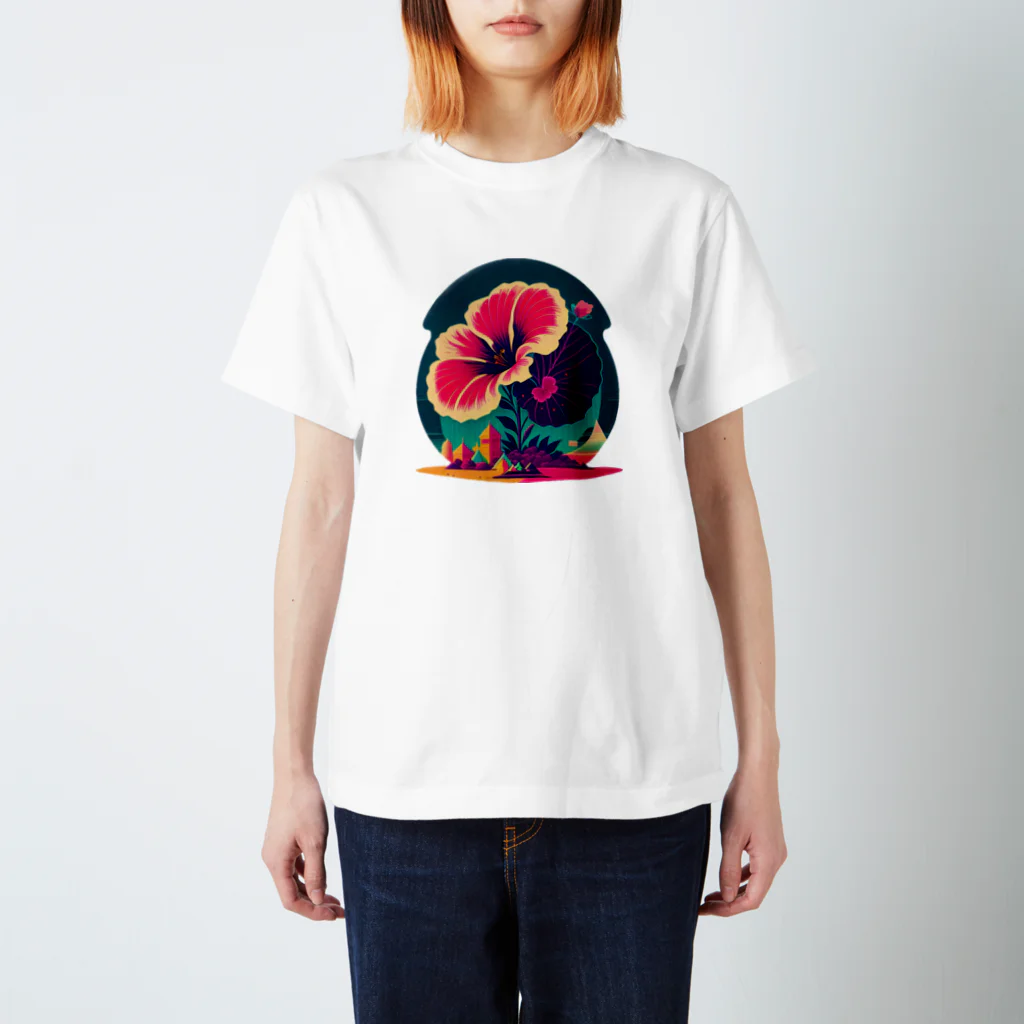 ozのハイビスカス🌺 スタンダードTシャツ