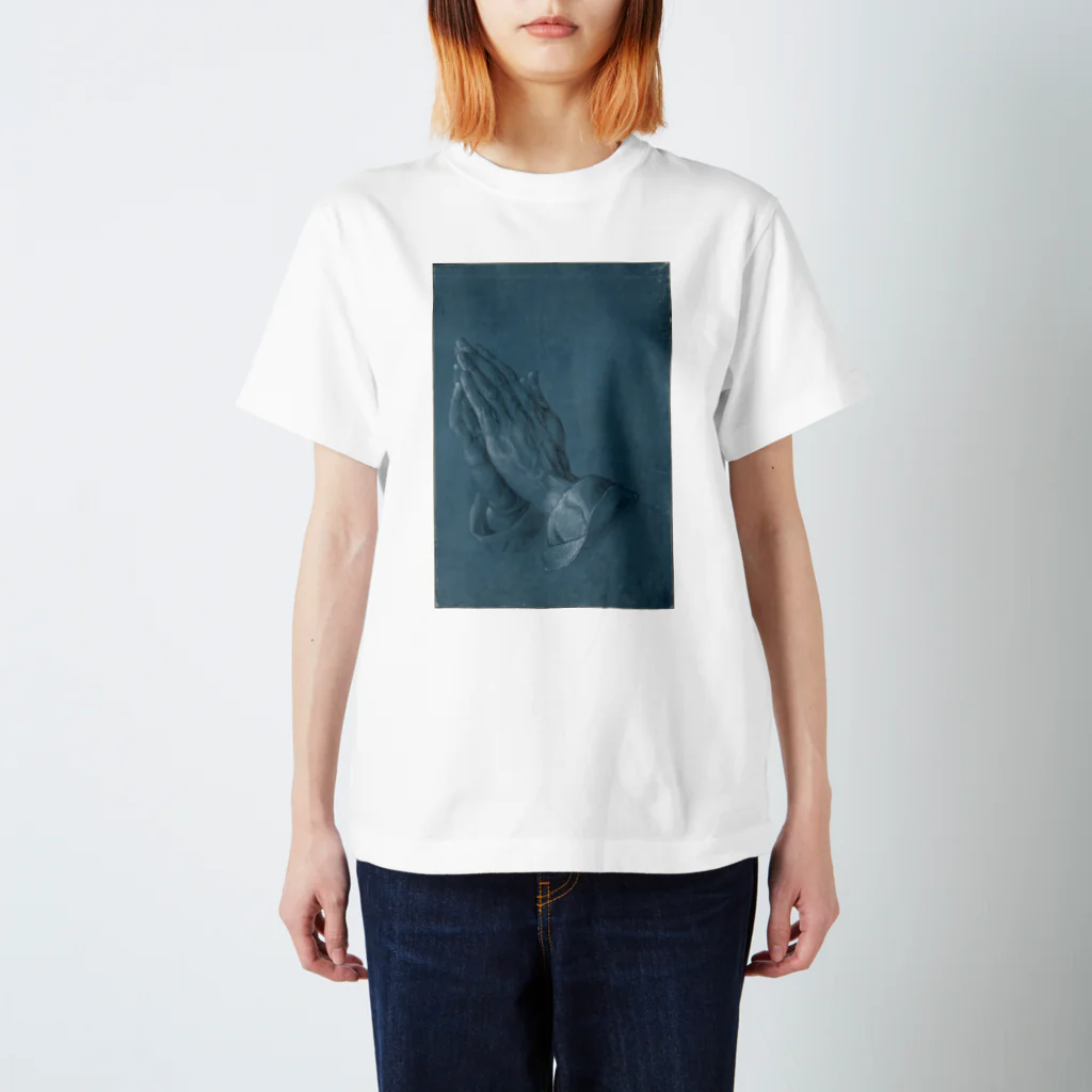 世界美術商店の祈る手 / Praying Hands Regular Fit T-Shirt