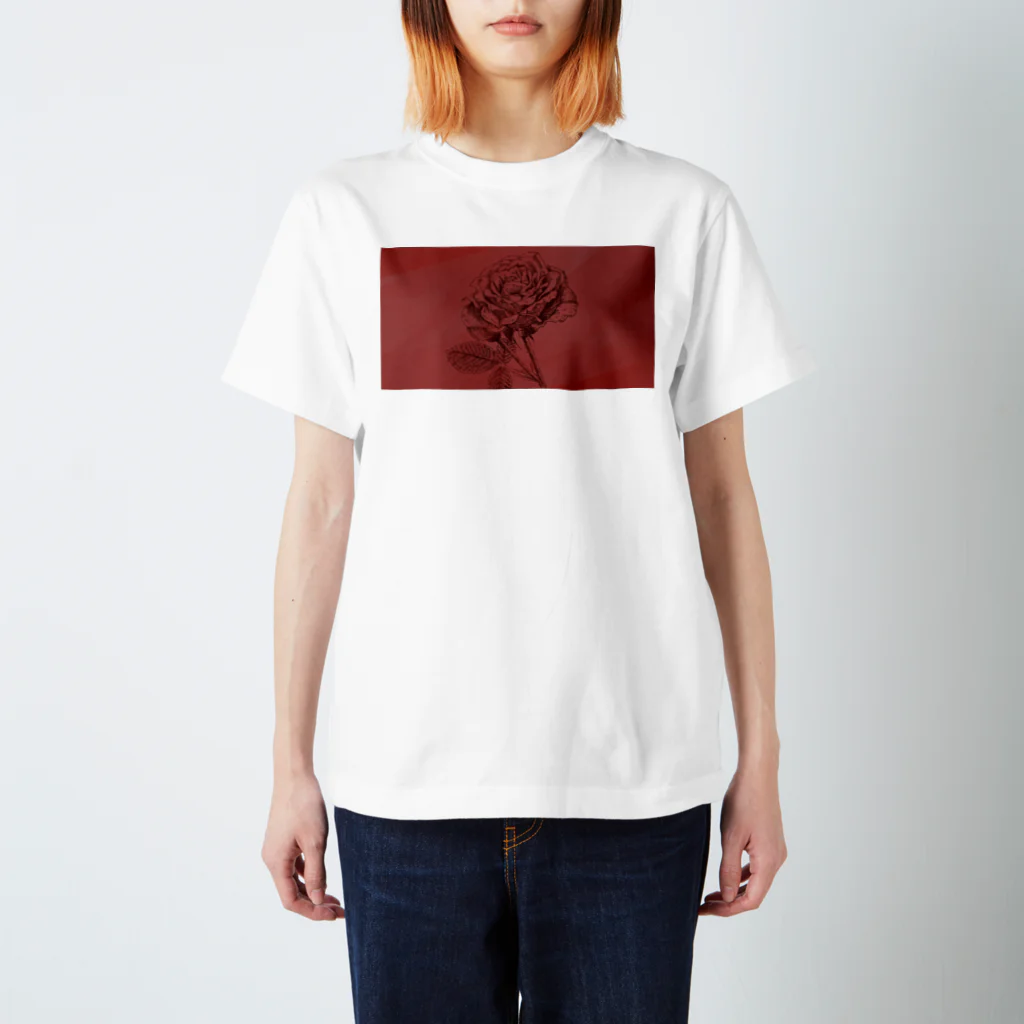 nibeの薔薇・アンティーク Regular Fit T-Shirt