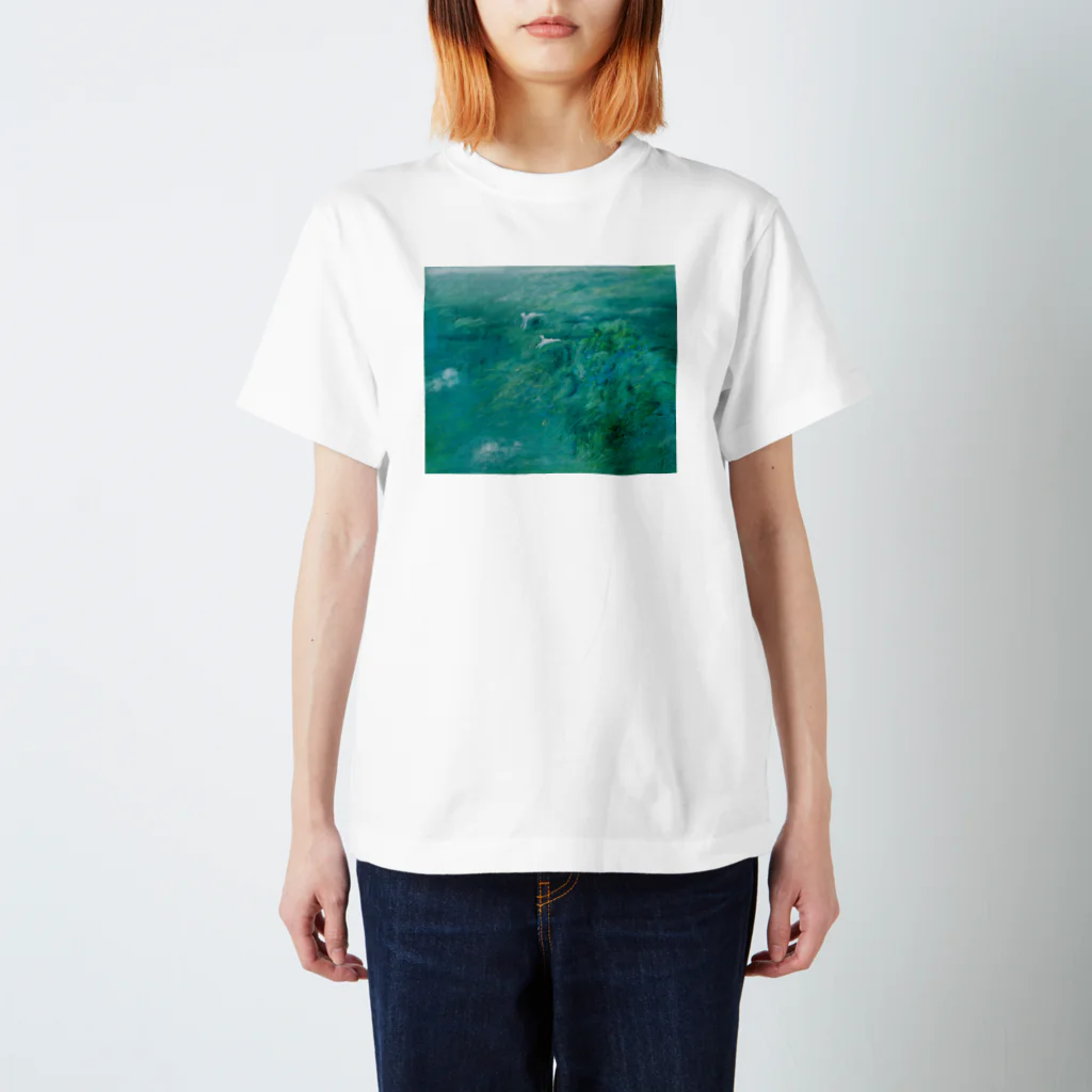 nakamura natsukiの草原にて Regular Fit T-Shirt