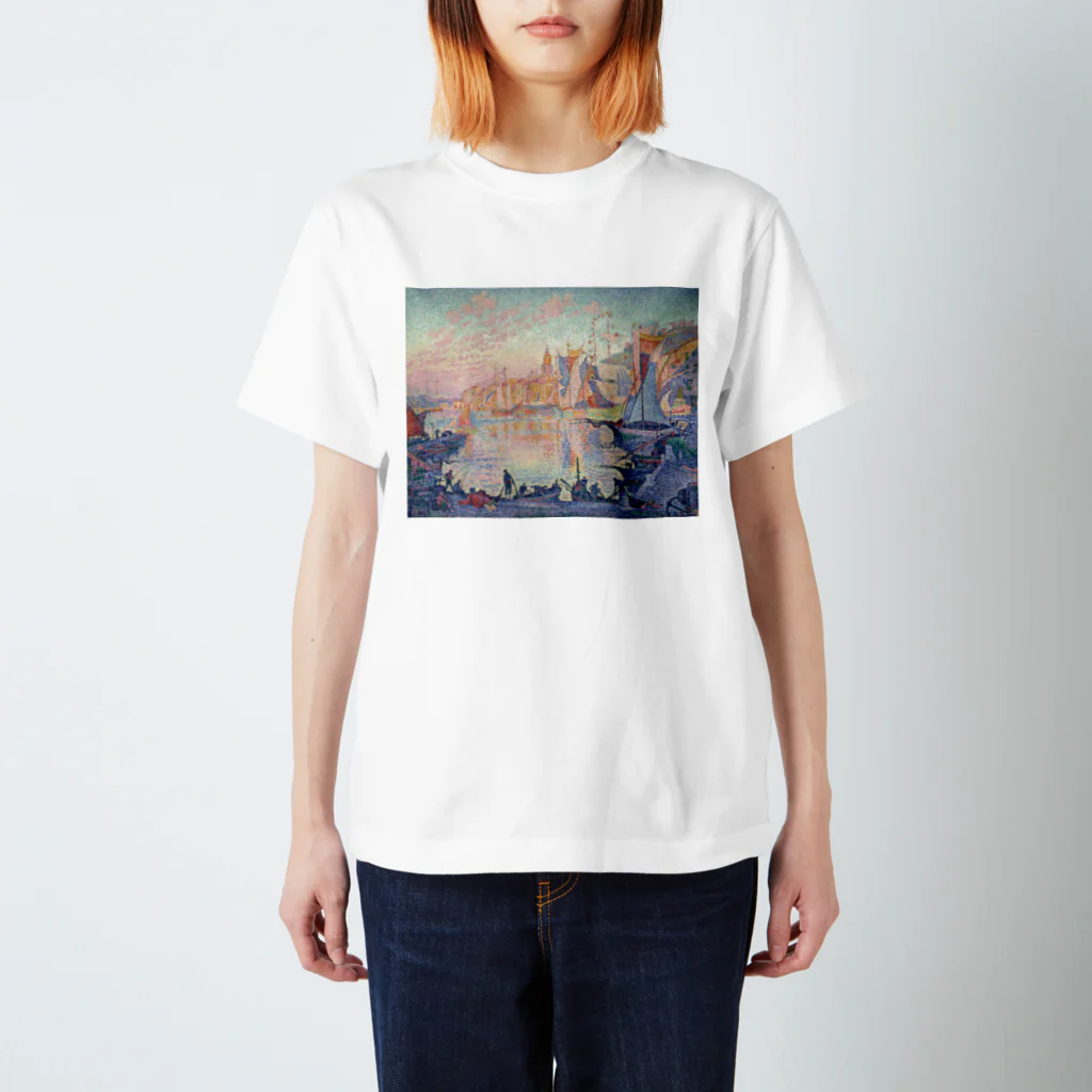 世界美術商店のサン=トロぺの港 / The Port of Saint-Tropez スタンダードTシャツ