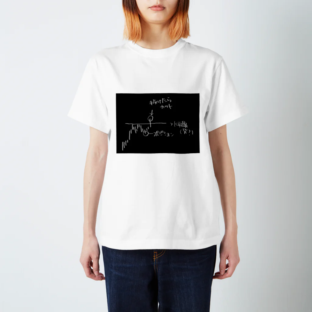 FX女子りえちゃびん♡のFX用語解説　背ってなんなん？ Regular Fit T-Shirt