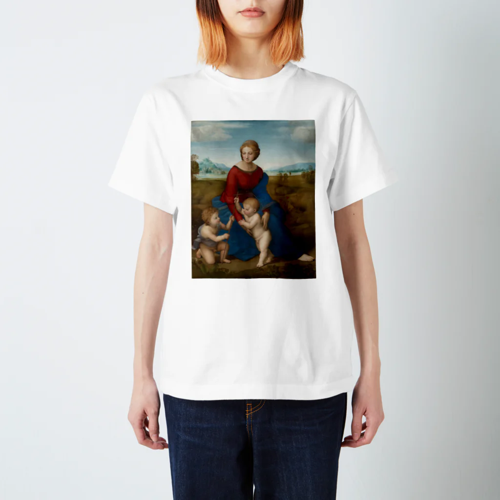 世界美術商店の牧場の聖母 / Madonna del Prato スタンダードTシャツ