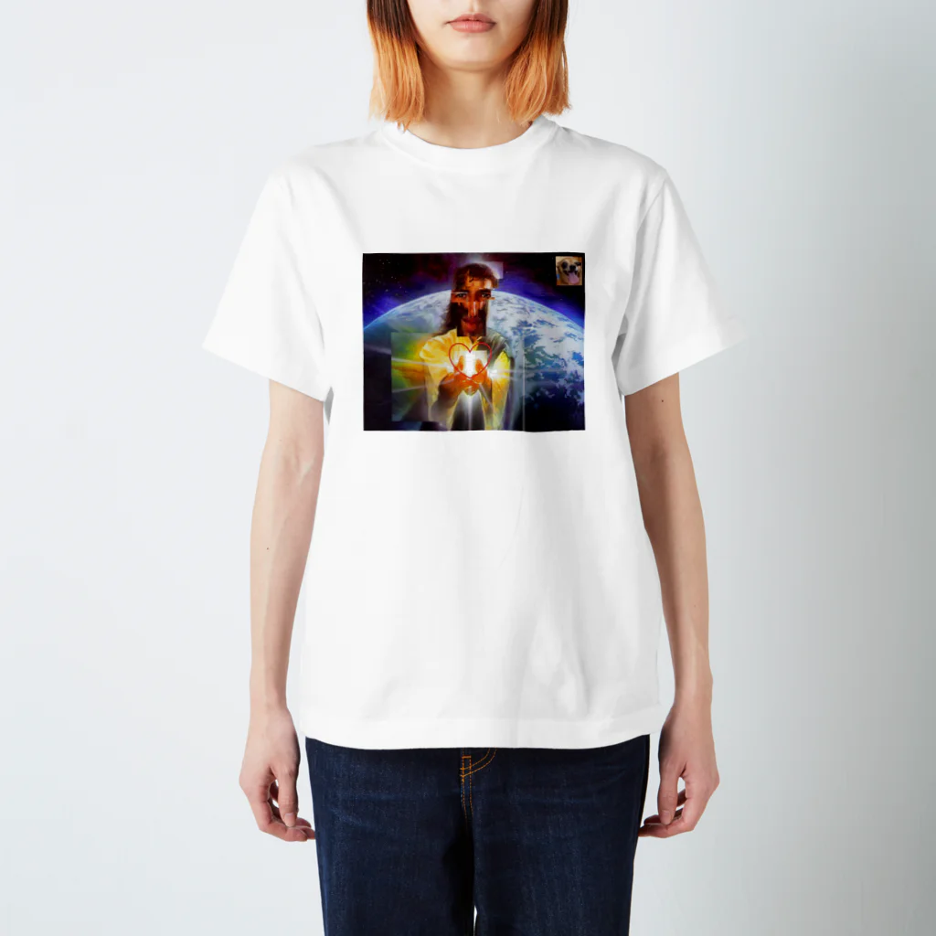 parking_techniqueのYABA jesus スタンダードTシャツ