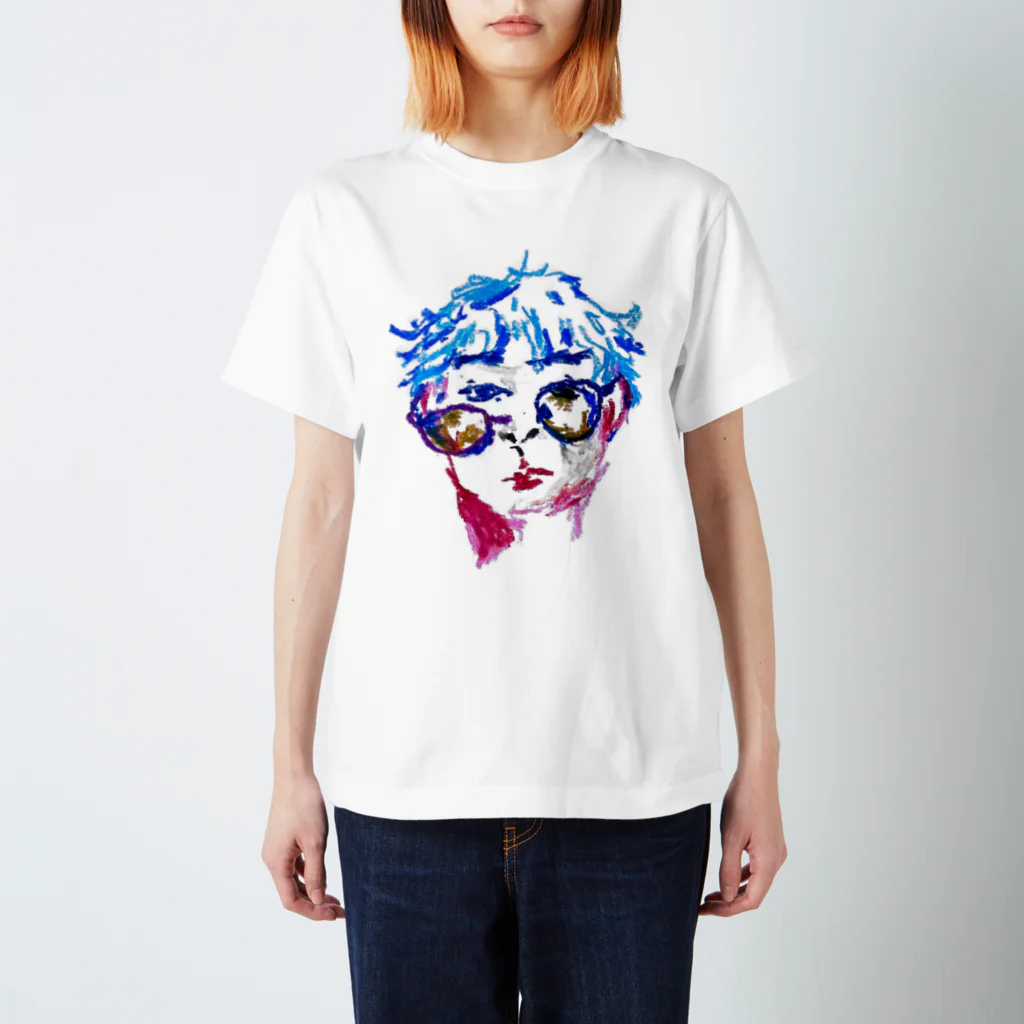 さのみきひとショップのBroken glasses Regular Fit T-Shirt