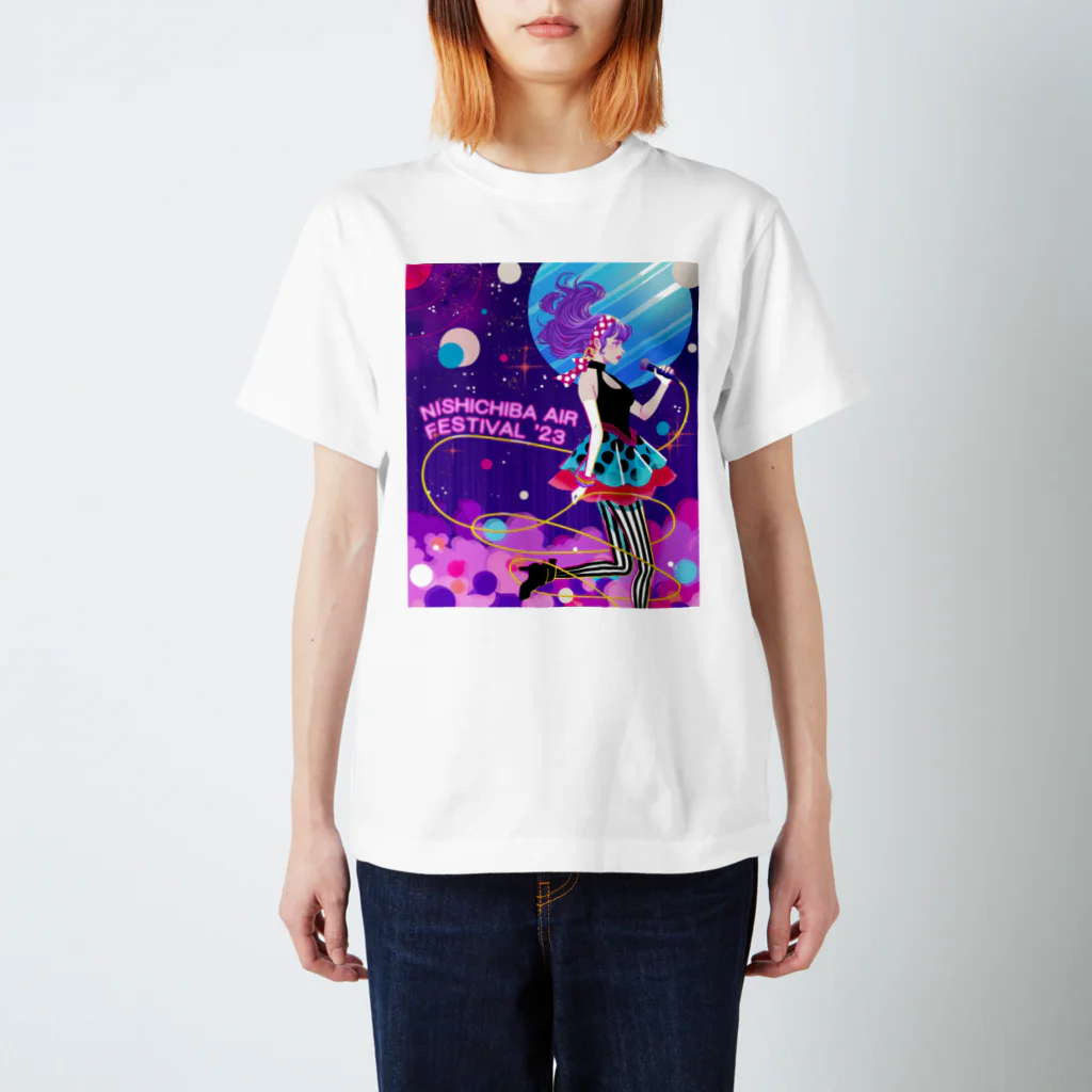 黒砂堂の西千葉エアフェス'23 スタンダードTシャツ