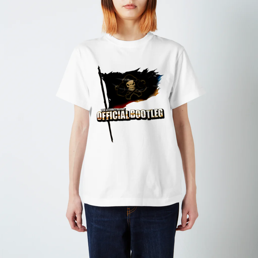 YU_PRODUCTIONのOFFICIAL BOOTLEG BLACK FLAG T-SHIRT スタンダードTシャツ