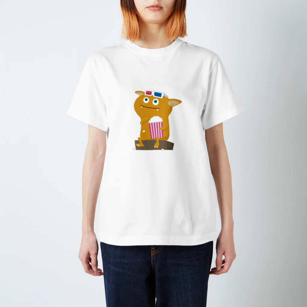 neuneu nennenのポップコーンモンスター スタンダードTシャツ