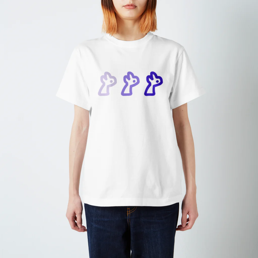 DELLA555の3羽 スタンダードTシャツ